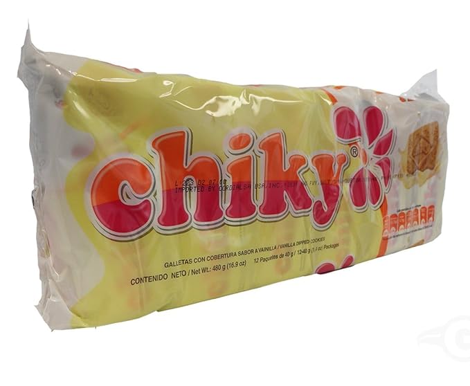 Galletas de Vainilla - Producto de Panamá / Vanilla Cookies - Chiky - Pozuelo - 16.9 oz