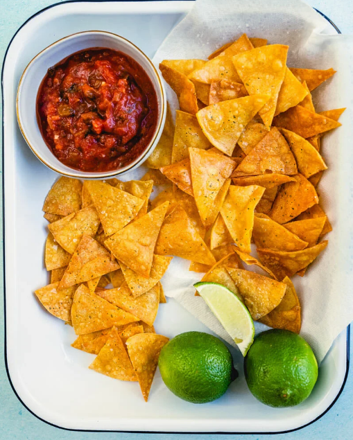 Tortilla Chips Nachos Snacks - Producto de El Salvador -  Diana - 3.52oz