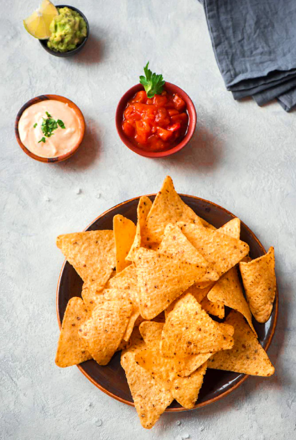 Tortilla Chips Nachos Snacks - Producto de El Salvador -  Diana - 3.52oz