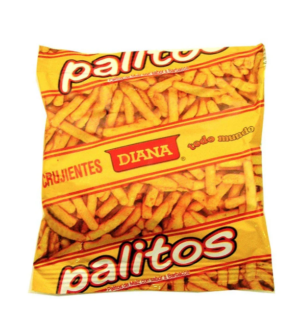 Todo Mundo Palitos De Maíz - Producto de El Salvador / Cornsticks- Diana -  5.57 oz