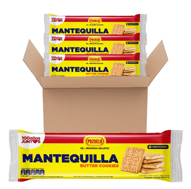 Mantequilla - Producto de Panamá / Butter Cookies - Pozuelo - 5.6 oz