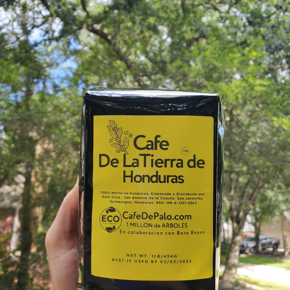 
                  
                    Cafe de Palo Envío Gratis a Todo USA  /Café de La Tierra Honduras 4 Lbs. Free Shipping to All USA
                  
                