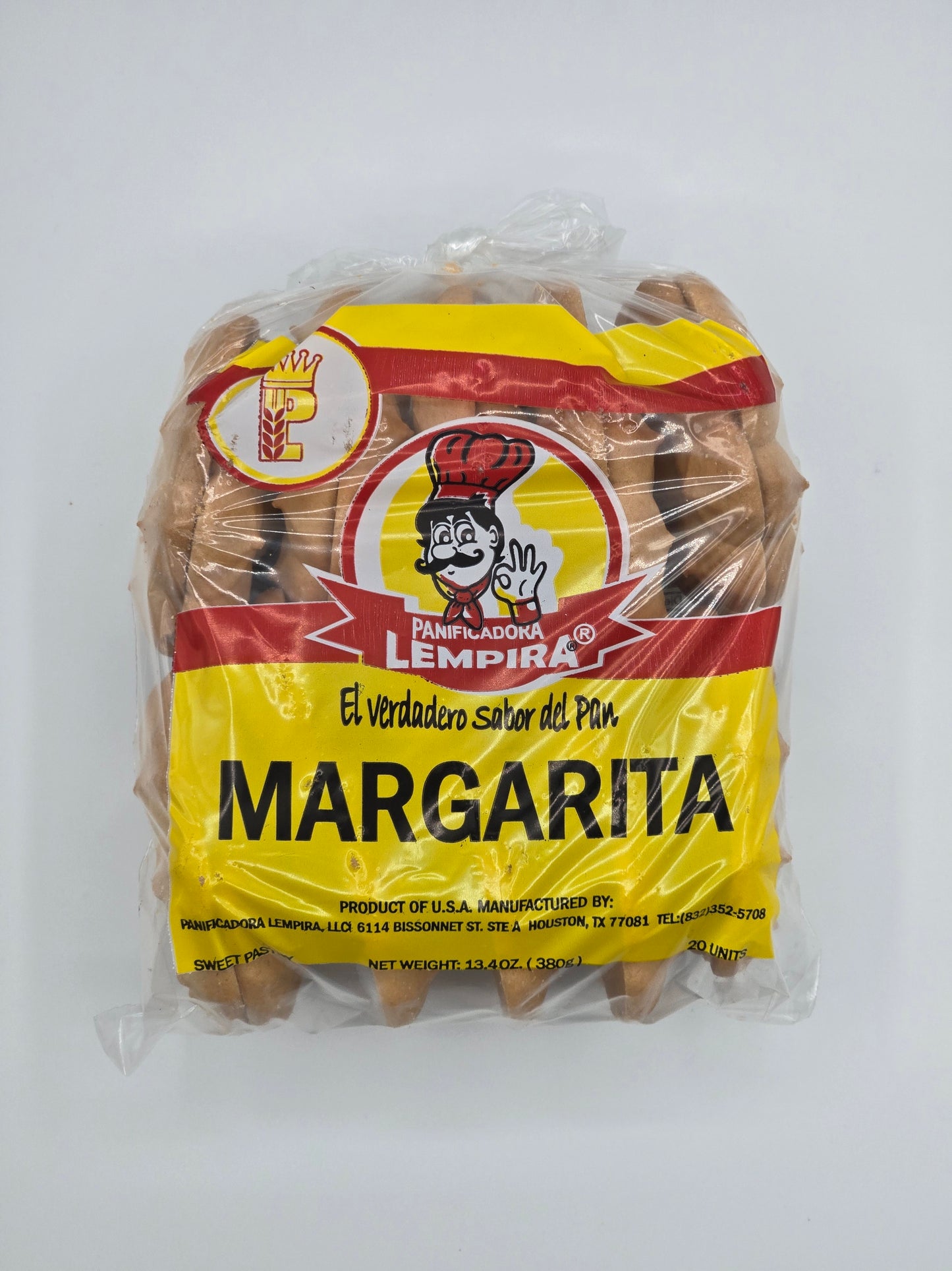 Galleta Margarita - Lempira - 13.4 oz - 20 unidades