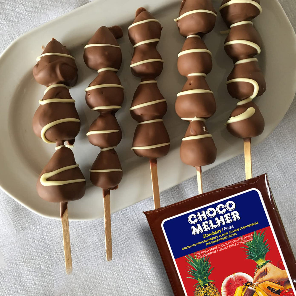 
                  
                    Cobertura Sabor Fresa para Chocobananos y Frutas Congeladas - Producto de El Salvador / Strawberry Coating - Chocomehler - 13.22 oz
                  
                
