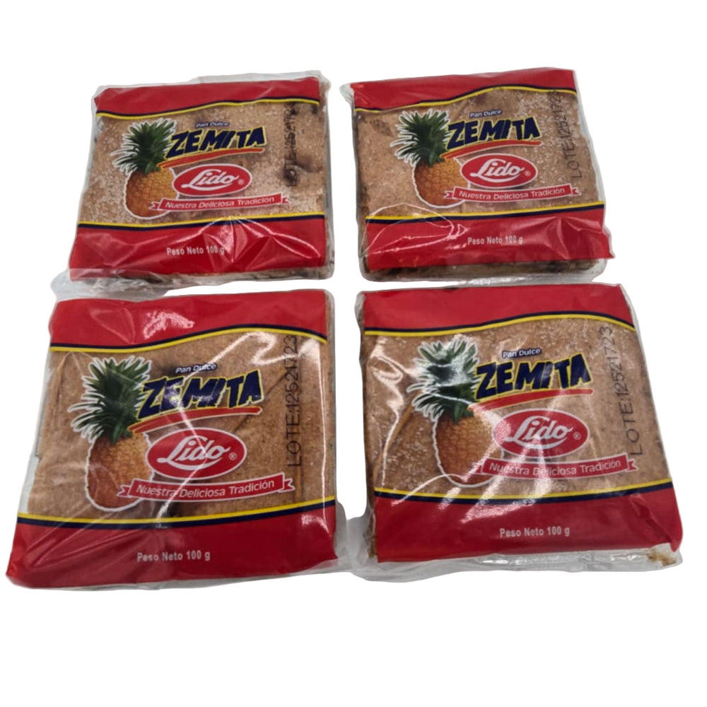 
                  
                    Pan Dulce Zemita - Producto de El Salvador / Pineapple Sweet Semita Bread Lido - 14 oz
                  
                