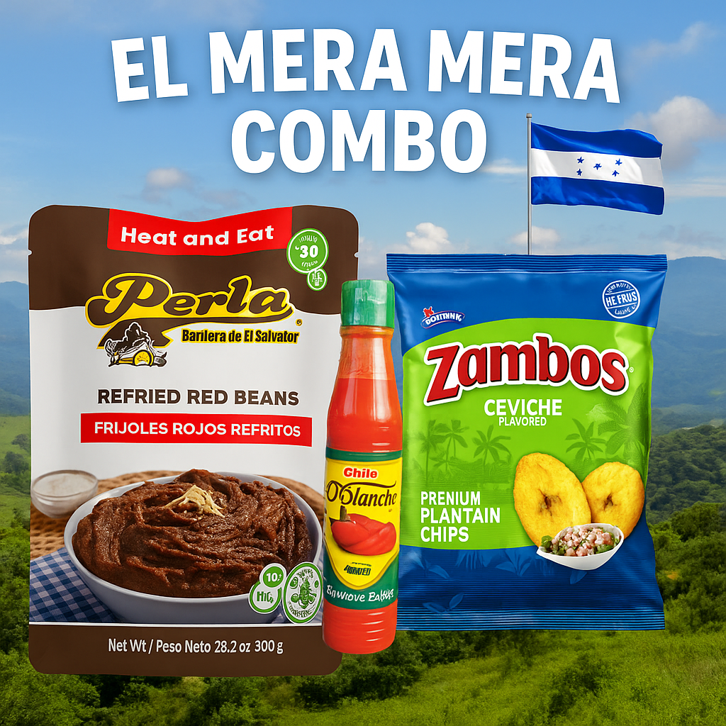 Combo Snacks de Honduras  28.2oz/ Zambos 5.3oz/ Olancho 4.2fl oz