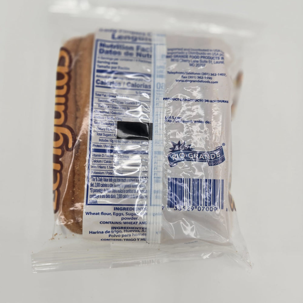 
                  
                    Lengüitas - Producto de Honduras / Lady Fingers Cookies - Río Grande - 5.1 oz
                  
                