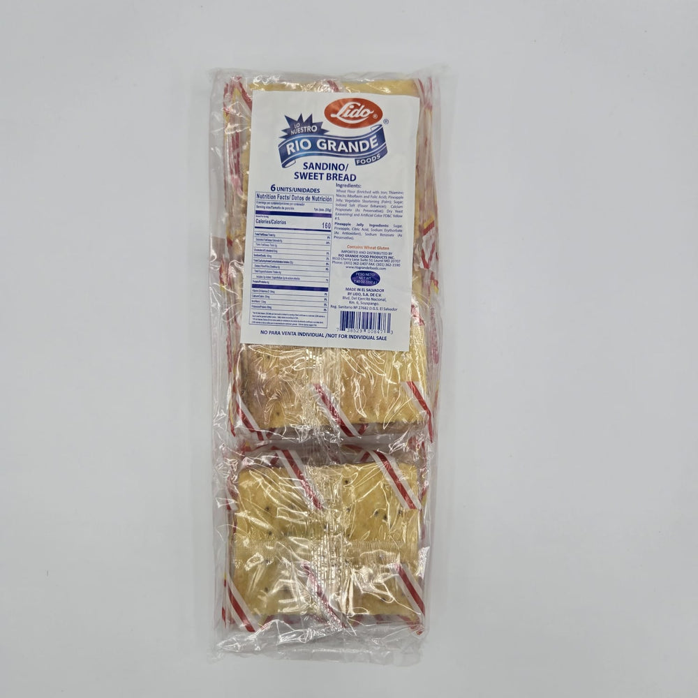 
                  
                    Sandino - Producto de El Salvador / Lido Sweet Bread - Río Grande - 9.52 oz
                  
                