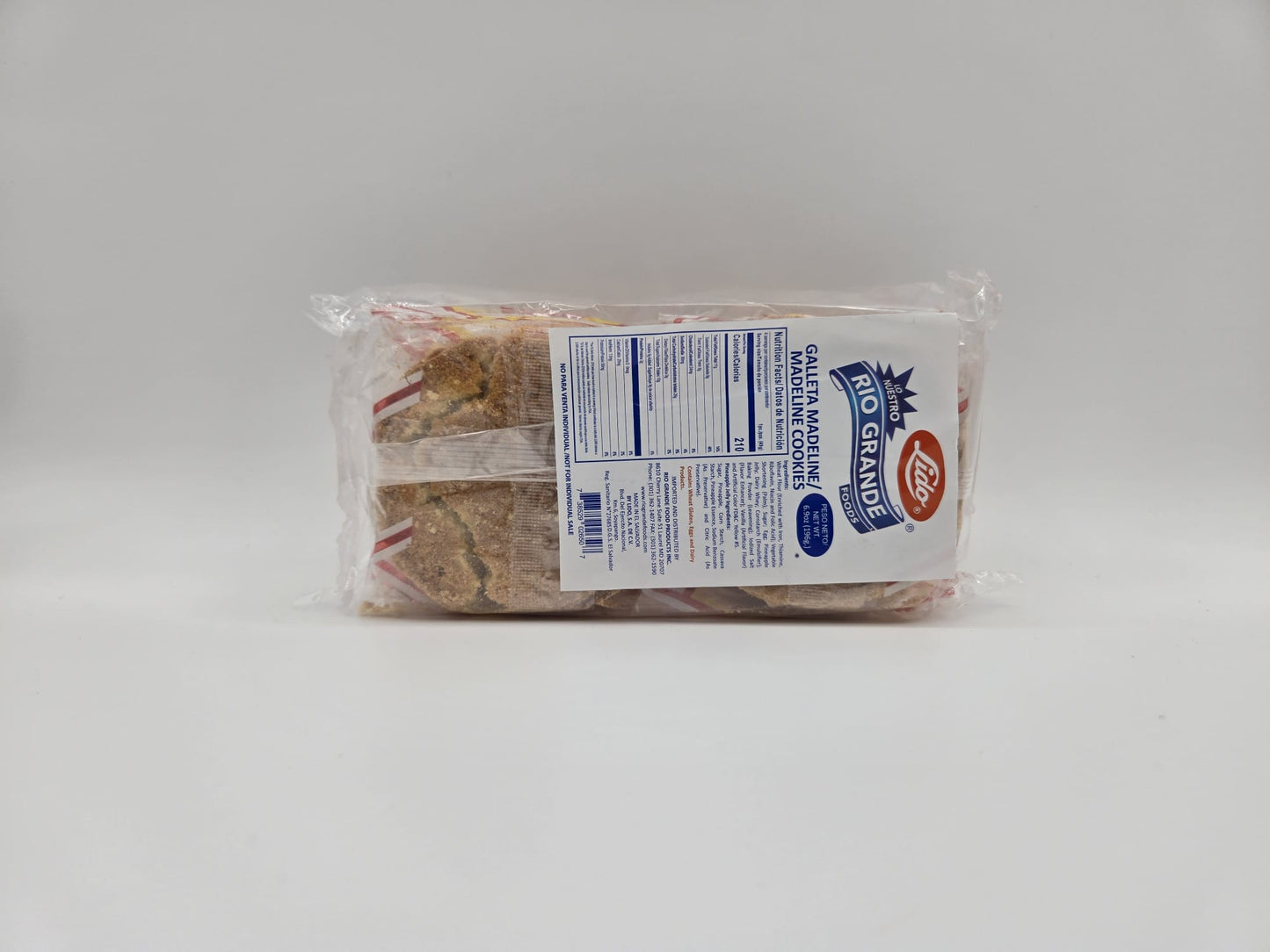 Galleta Madeleine - Producto de El Salvador - Lido - 6.9 oz