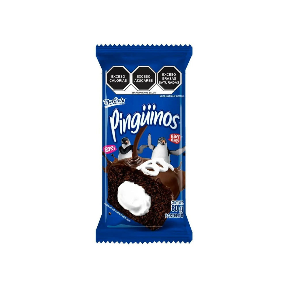 Pingüinos /Chocolate Créme-filled Cupcakes - Marinela  - 2.82 oz