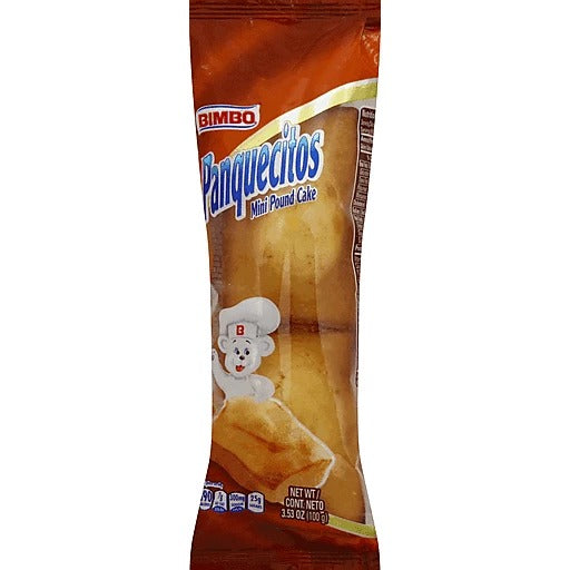 Panquecitos / Mini Pound Cake - Bimbo - 3.53 oz