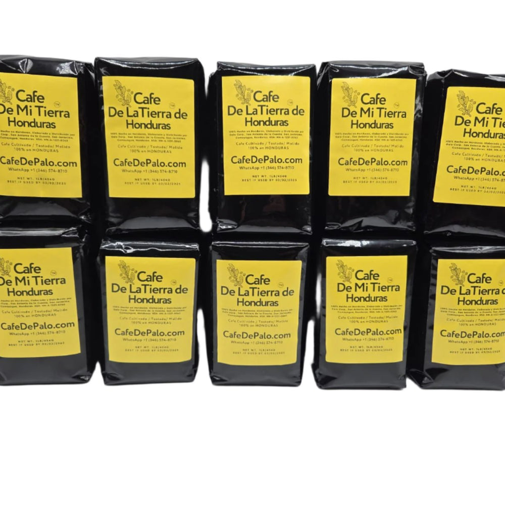 Cafe de Palo Envío Gratis a Todo USA  /Café de La Tierra Honduras 10 Lbs. Free Shipping to All USA