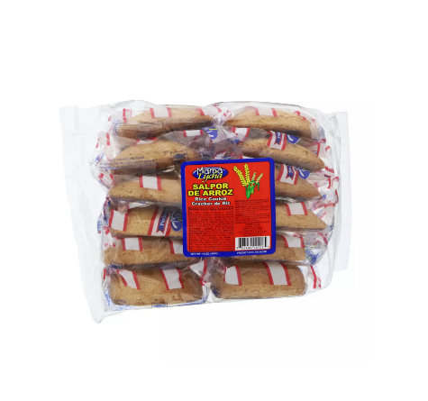 Salpor de Arroz - Producto de El Salvador / Rice Cookie Cracker - Mamá Lycha - 14.4 oz