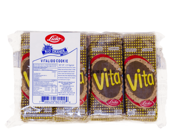 Galletas Dulces Vita Lido - Producto de El Salvador / Vita Cookies - Río Grande - 10.5 oz