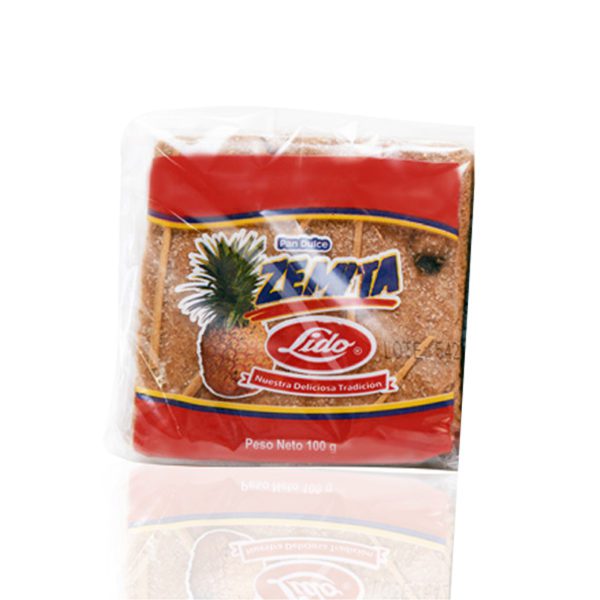 Pan Dulce Zemita - Producto de El Salvador / Pineapple Sweet Semita Bread Lido - 14 oz