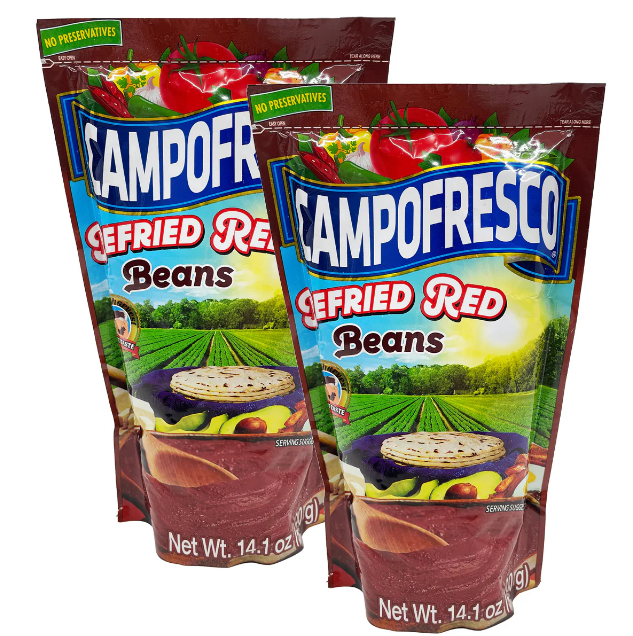 Frijoles Refritos Originales - Campo Fresco - 14.1 oz - Pack x2