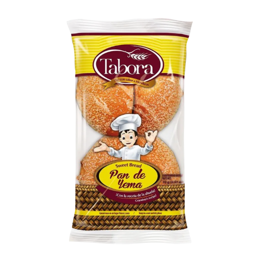 Pan de Yema - Tabora - 4.9 oz - 15 unidades