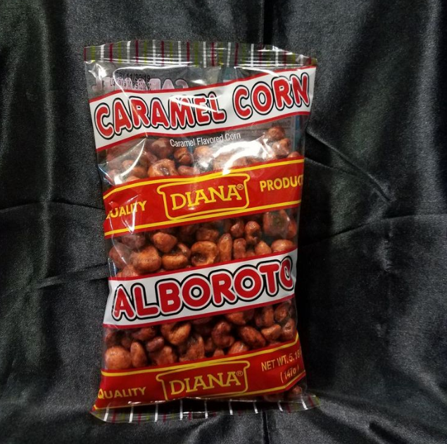 
                  
                    Alboroto Caramel Corn Crunchy Sweet Snack - Producto de El Salvador - Diana 4.76 oz
                  
                