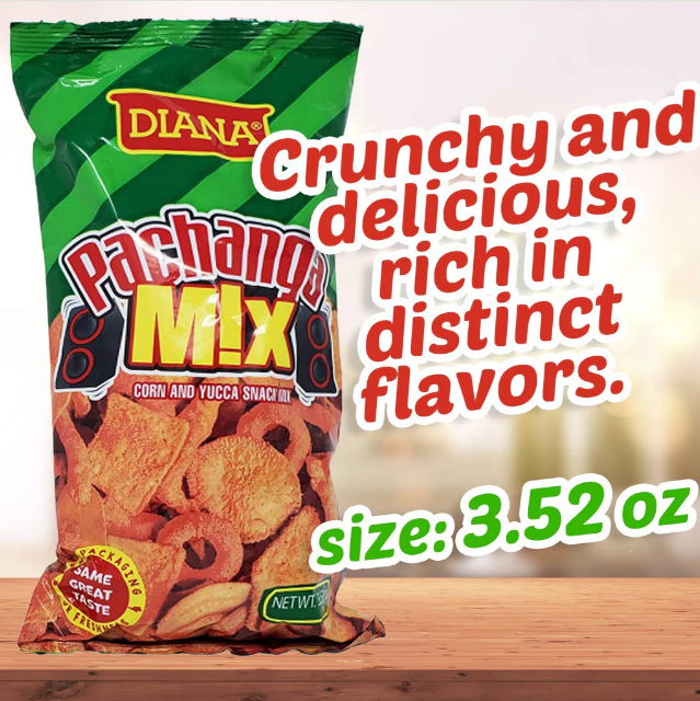 
                  
                    Pachanga Mix Corn and Yucca Snack - Producto de El Salvador - Diana 1.83 oz
                  
                