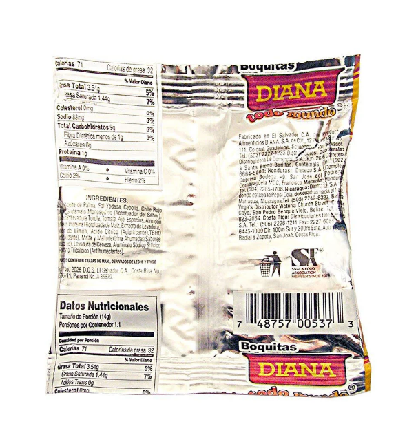 
                  
                    Todo Mundo Palitos De Maíz - Producto de El Salvador / Cornsticks- Diana -  5.57 oz
                  
                