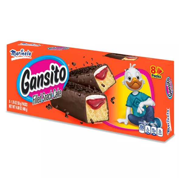 
                  
                    Gansito Filled Snack Cake - Producto de México - Marinela - 8 packs - 14.08 oz
                  
                