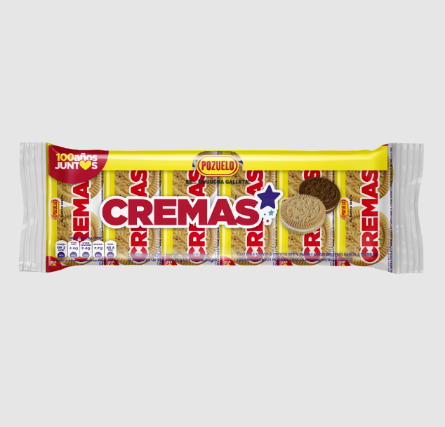 Cremas Star Cookies - Producto de Panamá - Pozuelo - 10.58 oz