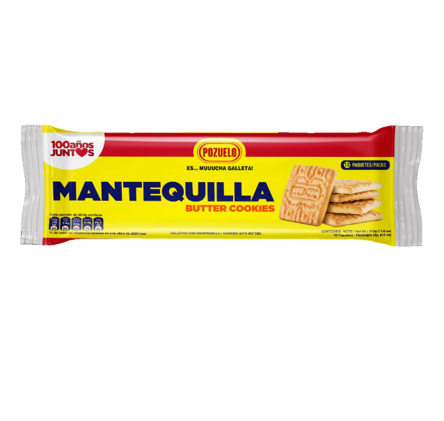 Mantequilla - Producto de Panamá / Butter Cookies - Pozuelo - 5.6 oz