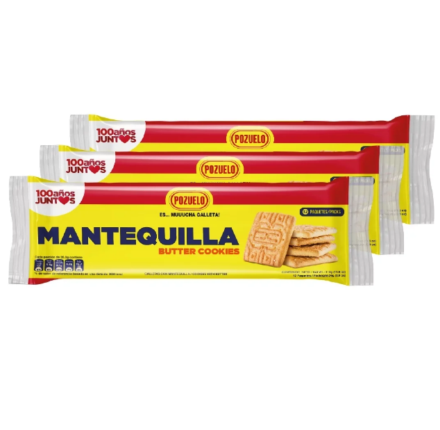 
                  
                    Mantequilla - Producto de Panamá / Butter Cookies - Pozuelo - 5.6 oz
                  
                