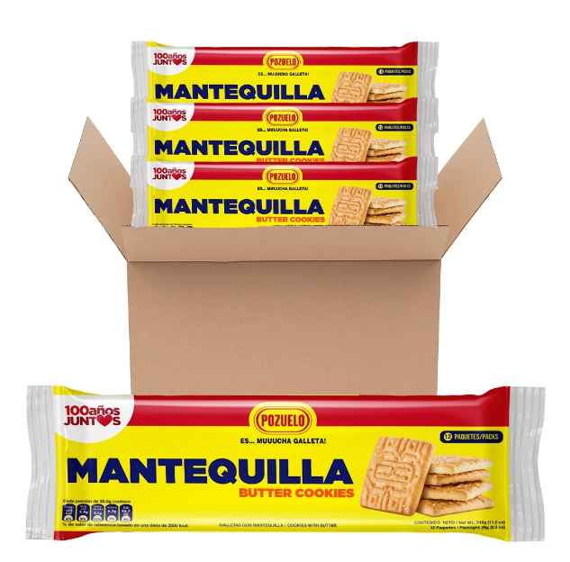 
                  
                    Mantequilla - Producto de Panamá / Butter Cookies - Pozuelo - 5.6 oz
                  
                