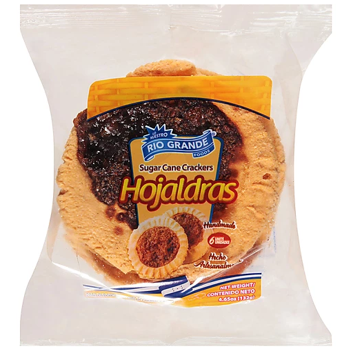 Hojaldras - Producto de Honduras / Sugar Cane Crackers - Río Grande  - 4.65 oz