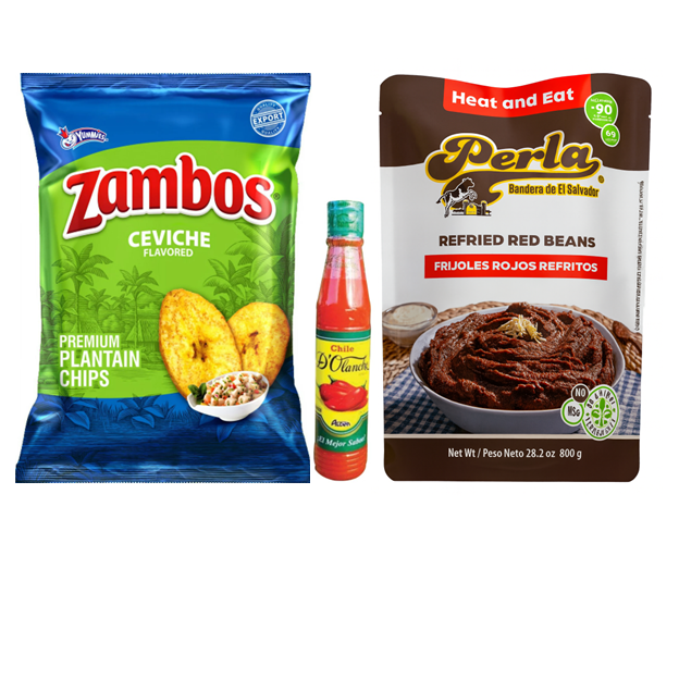 
                  
                    Combo Snacks de Honduras  28.2oz/ Zambos 5.3oz/ Olancho 4.2fl oz
                  
                