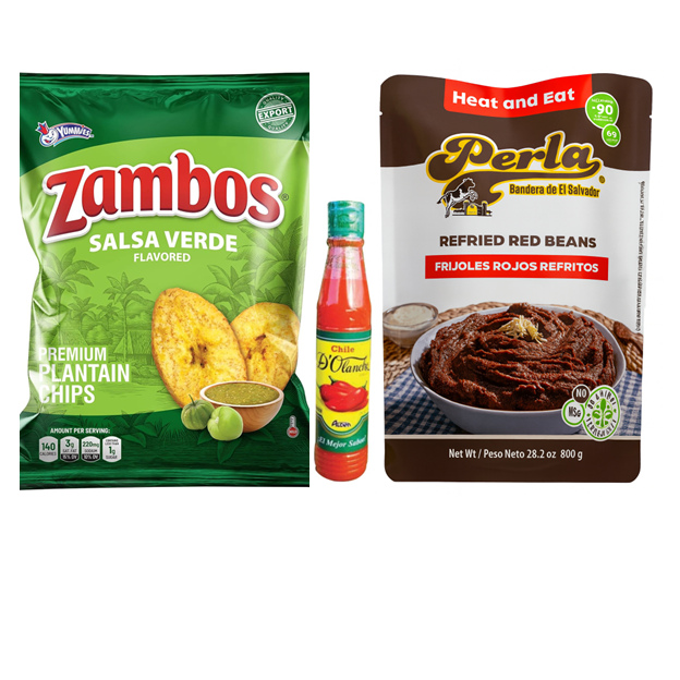 
                  
                    Combo Snacks de Honduras  28.2oz/ Zambos 5.3oz/ Olancho 4.2fl oz
                  
                