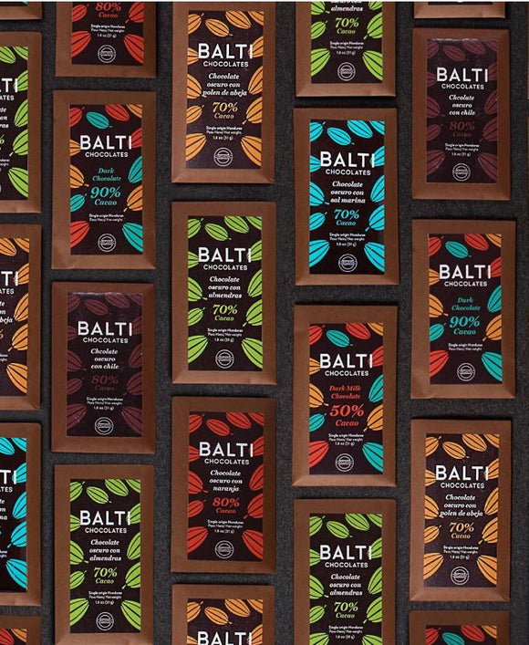 Balti Milk Chocolate 50% Cacao with Fruit & Nuts size 1.8 oz/ 50g